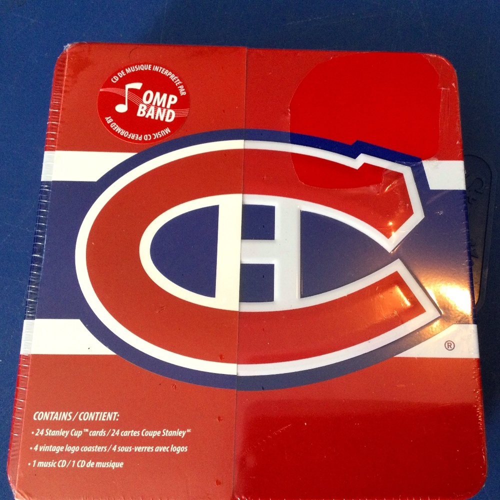Canadiens 24 cards ,vintage coasters